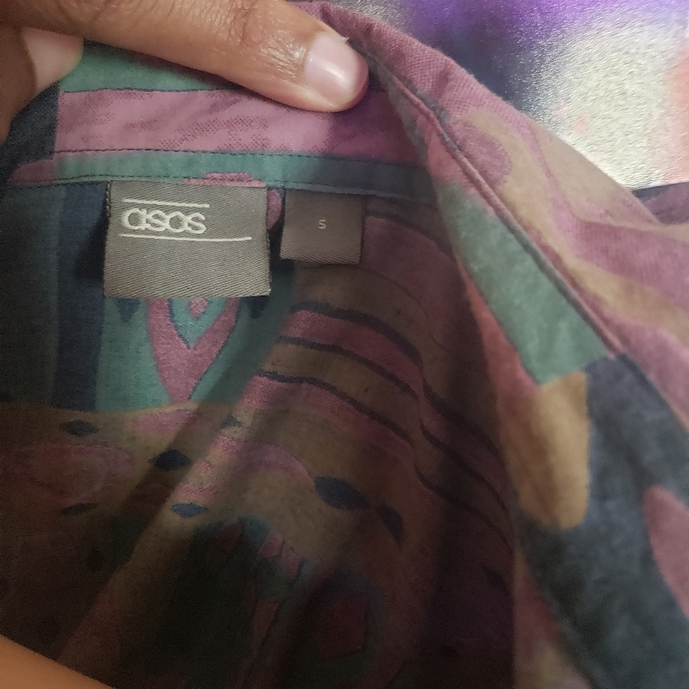 Asos Pattern Button Down - image 3